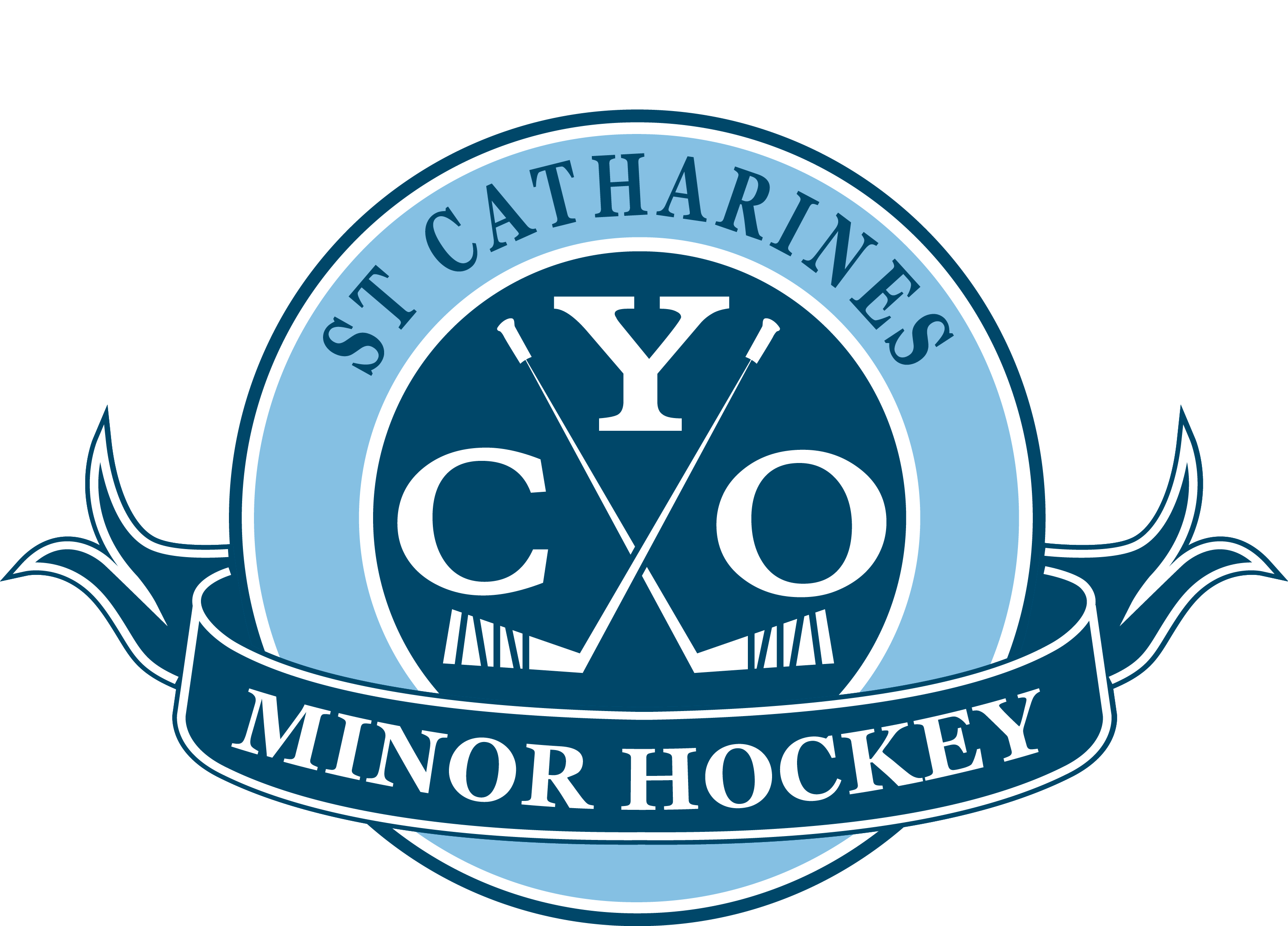 Logo ST. CATHARINES CYO MINOR HOCKEY