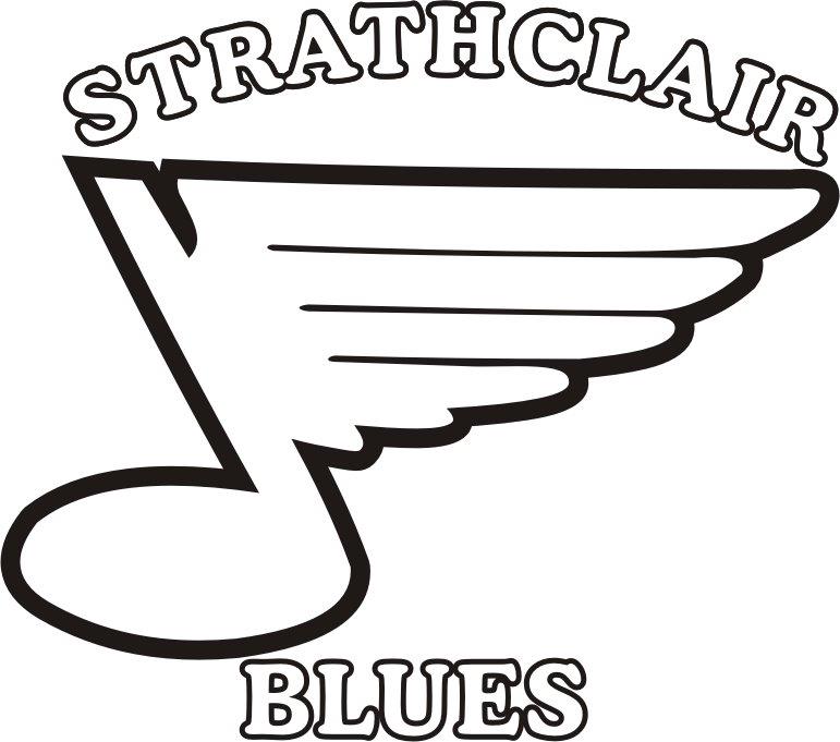 St. Louis Blues logo coloring page